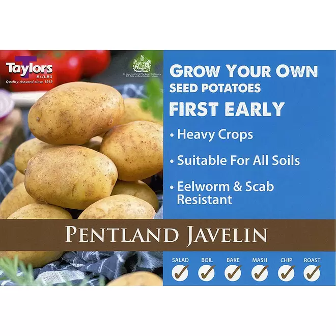 Pentland Javelin (First Early) Seed Potatoes offers at £2.29 in Webbs