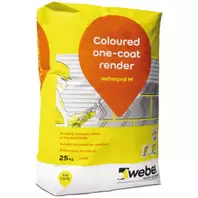 Weberpral M One Coat Render Chalk - 25kg offers at £15 in Wickes