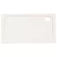 Nexa By Merlyn 45mm Rectangular White Shower Tray 1500 x 800mm offers at £125 in Wickes