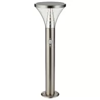 Saxby Toko Outdoor Solar Post Light - Brushed Stainless Steel offers at £20 in Wickes