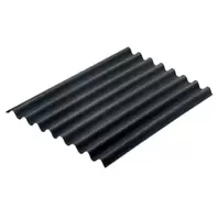 Onduline Easyline Intense Black Bitumen Corrugated Roof Sheet - 760 x 1000 x 2.6mm offers at £8 in Wickes