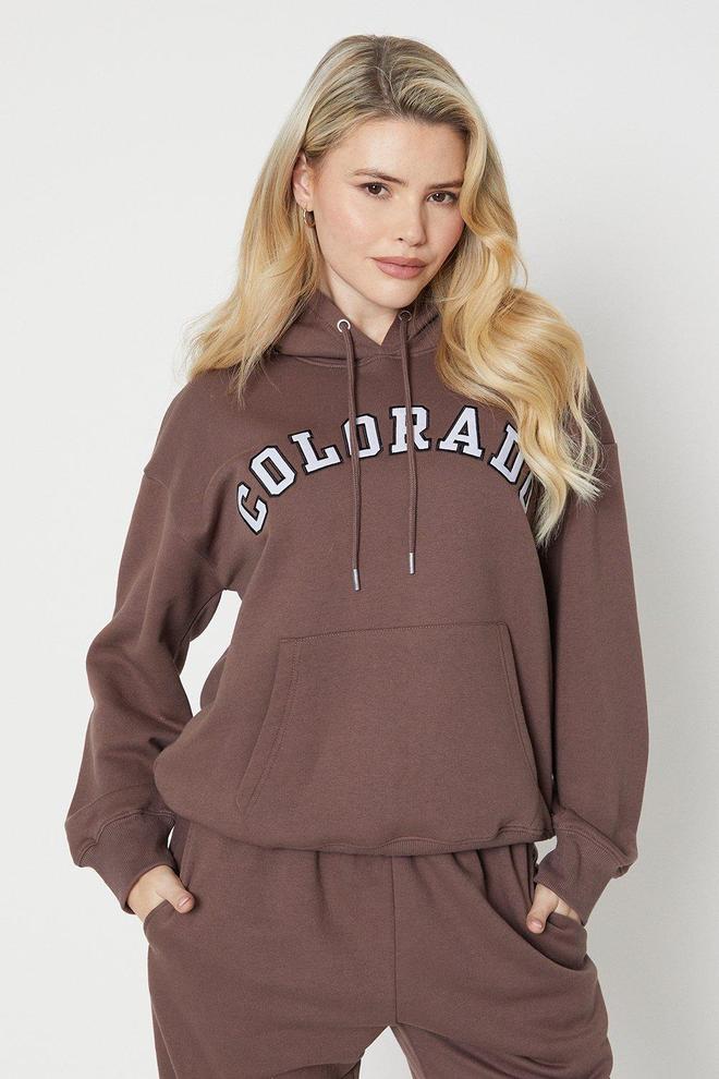 Applique Hoodie offers at £11.6 in Dorothy Perkins