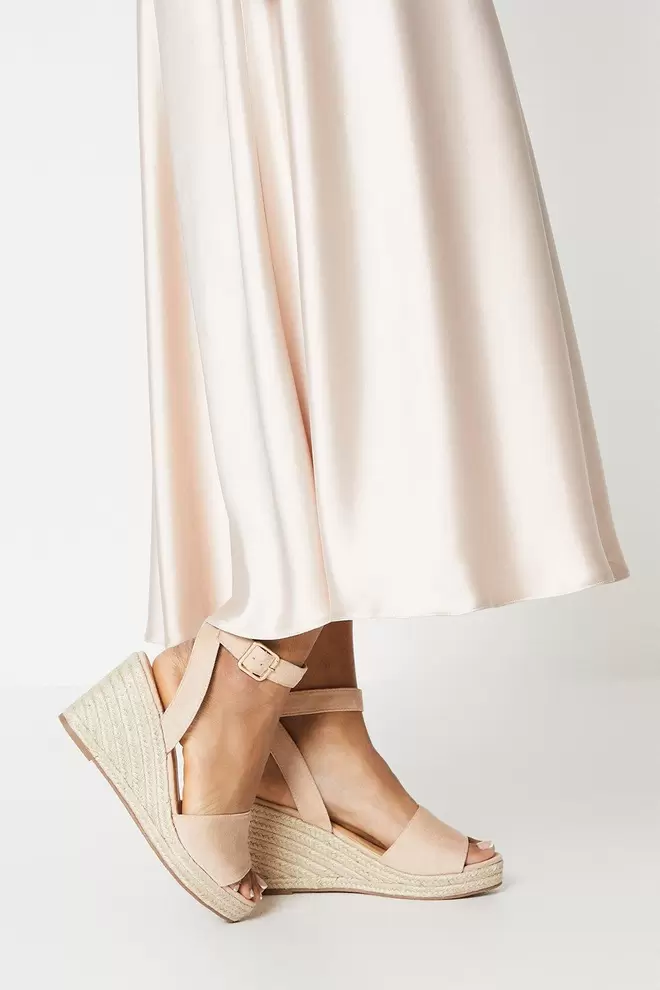 Rebekah Peep Toe Wedges offers at £13.5 in Dorothy Perkins