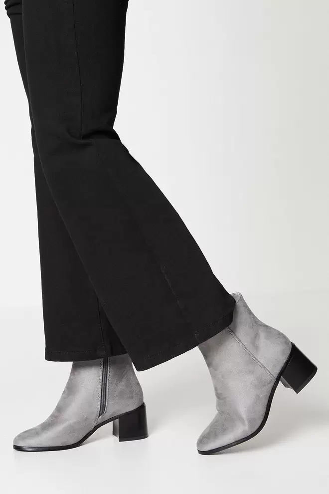 Andrea Block Heel Ankle Boots offers at £16.66 in Dorothy Perkins