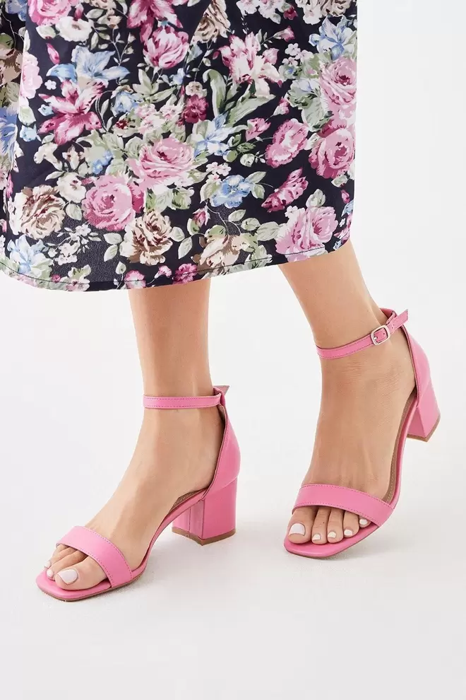 Sammy Low Block Barely There Heels offers at £35 in Dorothy Perkins