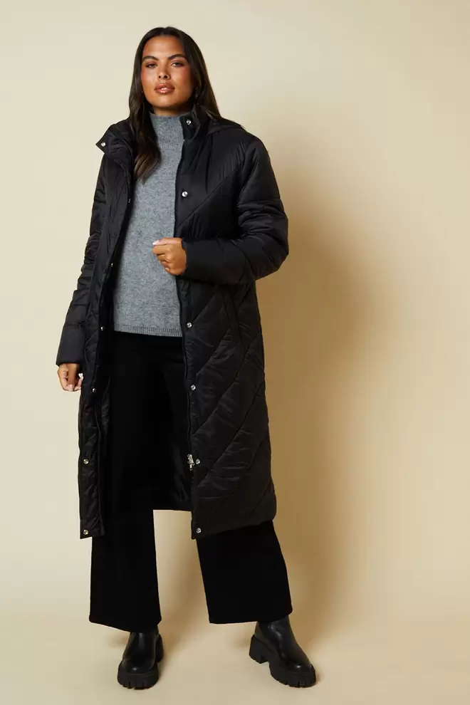 Tall Quilted Coat offers at £53.4 in Dorothy Perkins