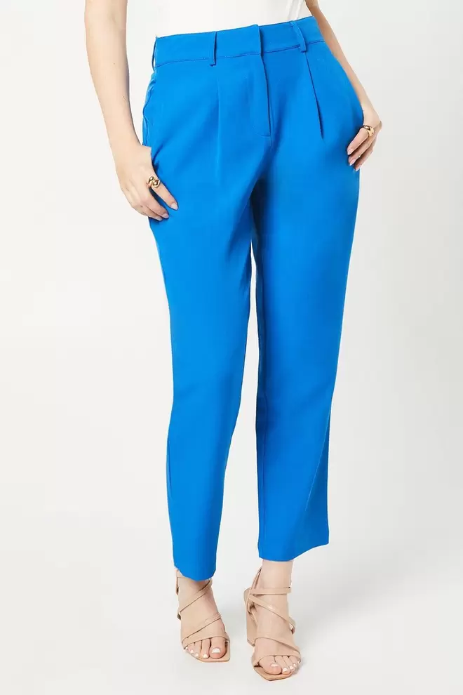 Blue Kickflare Trousers offers at £12.25 in Dorothy Perkins