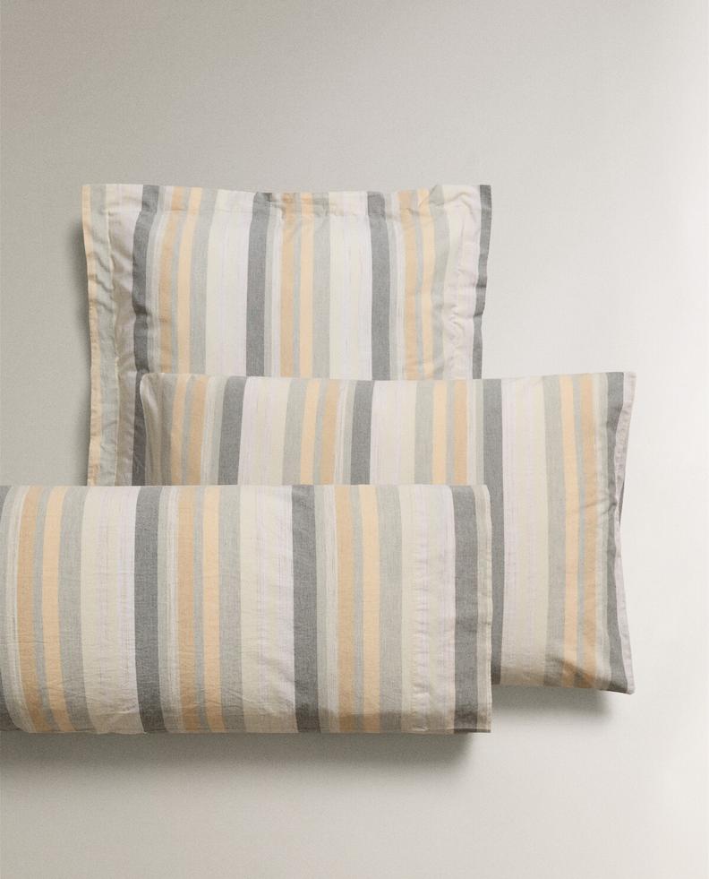 STRIPED PILLOWCASE offers at £10.99 in ZARA Home