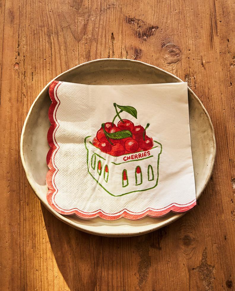 CHERRY PAPER NAPKINS (PACK OF 20) offers at £4.99 in ZARA Home
