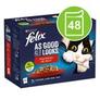 Felix As Good As It Looks Saver Pack 48 x 100g offers at £18.29 in Zooplus