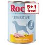 6 x 400g Rocco Sensitive Wet Dog Food – 5 + 1 Free! * offers at £7.49 in Zooplus