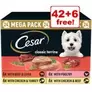 48 x 150g Cesar Classic Terrine Wet Dog Food 42 + 6 Free! * offers at £28.99 in Zooplus