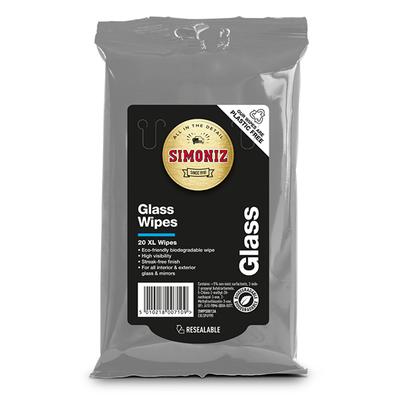 Simoniz Anti-Glare Glass Wipes Bio 20 wipes offers at £2.15 in Euro Car Parts