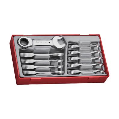 Teng Tools TT6010MRS 10 Piece Metric Stubby Ratcheting Combination Spanner Set offers at £119.99 in Euro Car Parts