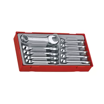 Teng Tools TT6010M 10 Piece 12pt Midget Combination Stubby Spanner Set offers at £44.99 in Euro Car Parts