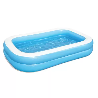 Bestway Blue Rectangular Family Pool 2.62m offers at £14.99 in Euro Car Parts