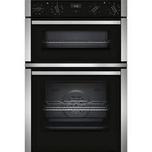 NEFF U1ACE2HN0B 59.4cm Built In Electric CircoTherm Double Oven - Black/Steel offers at £799 in Euronics