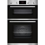 NEFF U1GCC0AN0B 59.4cm Built In Electric Double Oven - Black/Steel offers at £699 in Euronics