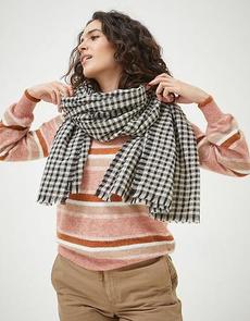 Gingham Check Scarf offers at £15 in Fat Face