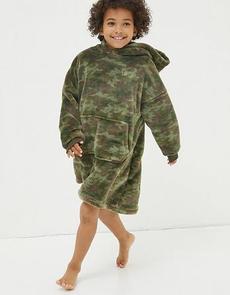 Oversized Camo Hoodie offers at £14 in Fat Face