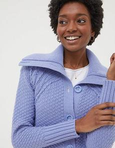 Raya Collared Cardigan offers at £35 in Fat Face