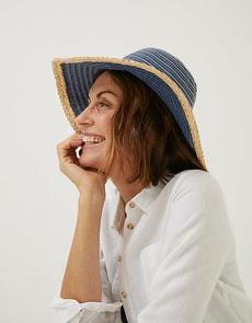 Ribbon Straw Sun Hat offers at £8 in Fat Face