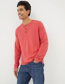 Woodside Slub Cotton Henley offers at £15 in Fat Face