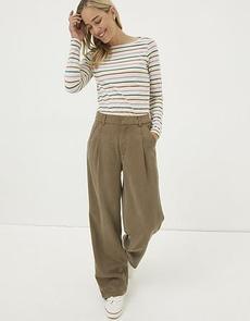 Blake Wide Leg Drape Trousers offers at £15 in Fat Face