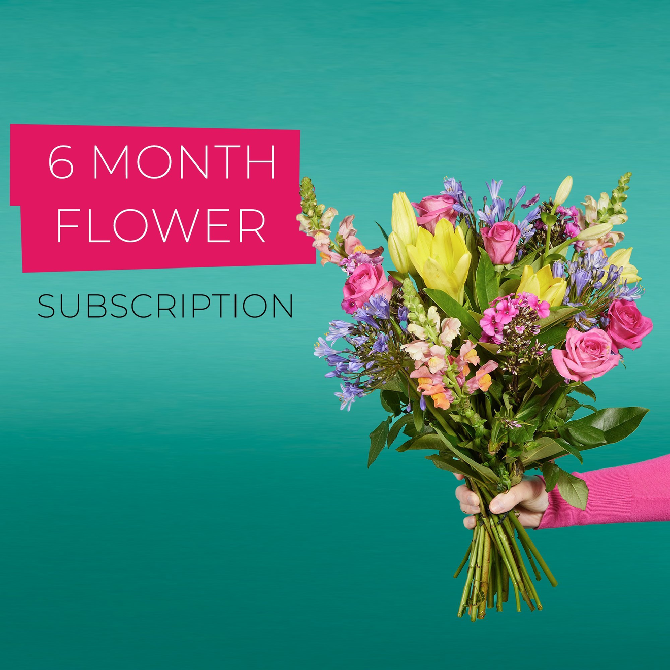 6 Month Flower Subscription offers at £158 in Flying Flowers