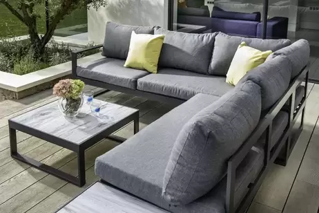 Vienna Square Casual Corner Lounge Set offers at £999 in Frosts Garden Centres