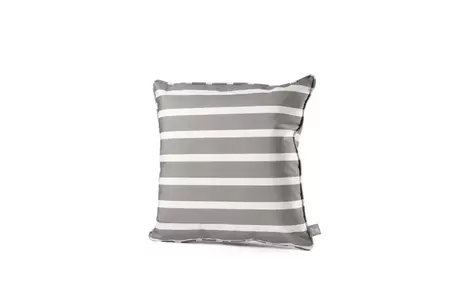 Splash-proof Cushion - Awning Stripe Silver Grey offers at £29.99 in Frosts Garden Centres