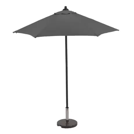 Push Up Round 2m Parasol - Grey offers at £69.99 in Frosts Garden Centres