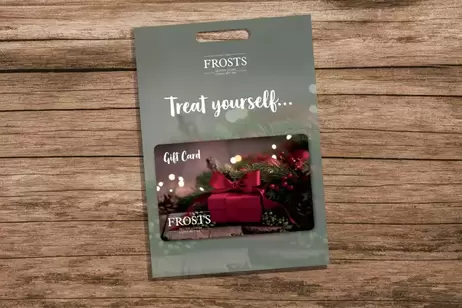 Christmas Gift Card offers at £20 in Frosts Garden Centres