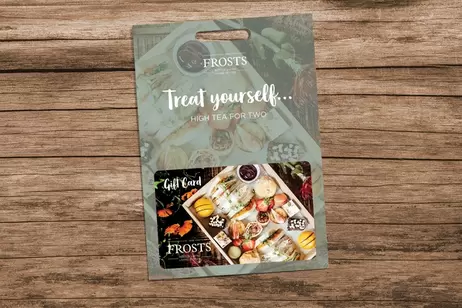 High Tea for Two Gift Card offers at £34 in Frosts Garden Centres