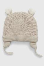 Cream Sherpa Fleece Lined Baby Beanie Hat offers at £6 in Gap