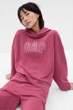 Pink Vintage Soft Arch Logo Long Sleeve Hoodie offers at £18 in Gap