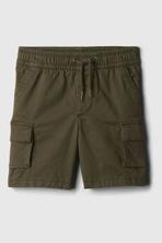 Green Cotton Twill Pull On Cargo Shorts (6mths-5yrs) offers at £9 in Gap