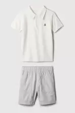 White Polo Jumper Outfit Set (12mths-5yrs) offers at £17 in Gap