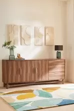 Dark Jackson Walnut Effect Extra Large Sideboard offers at £330 in Gap