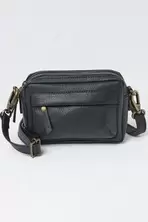 FatFace Braeburn Black Crossbody Bag offers at £44 in Gap