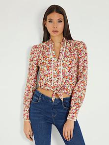 Floral print shirt offers at £75 in Guess