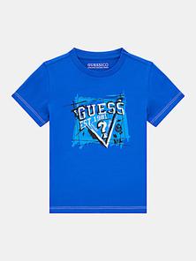 Front logo print t-shirt offers at £15 in Guess