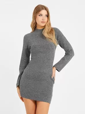 Bodycon mini sweater dress offers at £47.5 in Guess