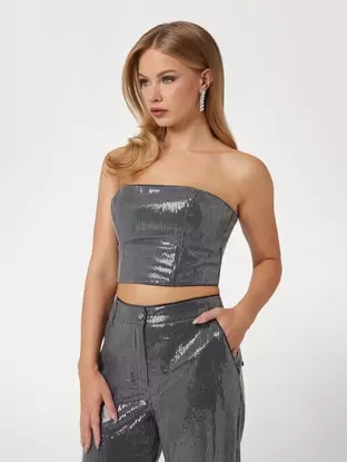 Bustier top offers at £85 in Guess