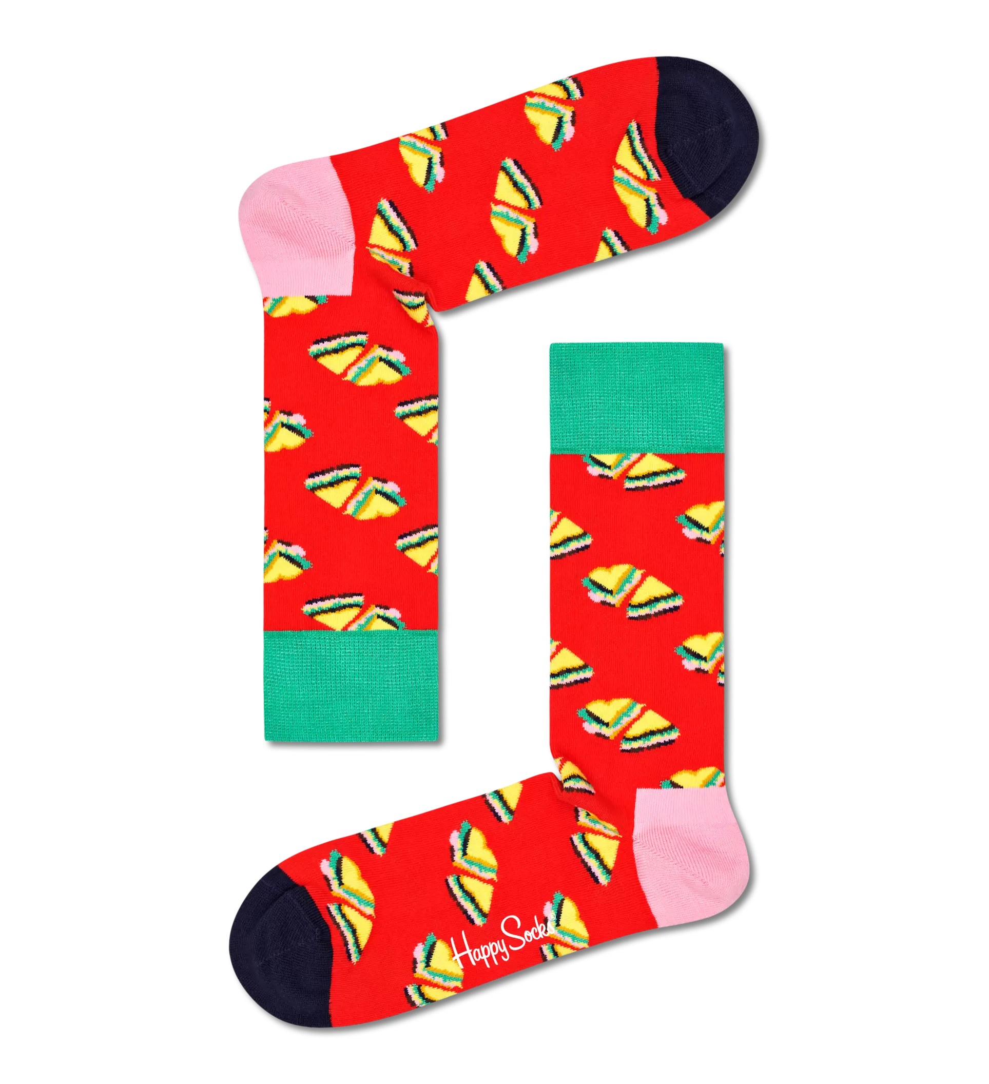 Love Sandwich Sock offers at £6 in Happy Socks