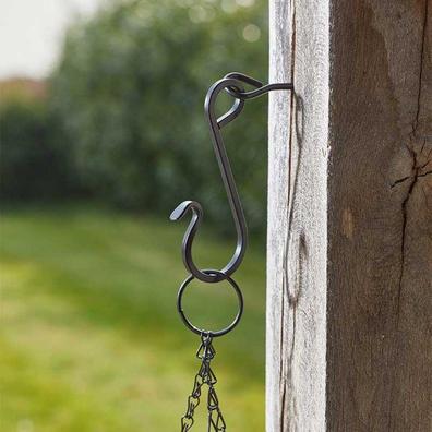 Forge Hanging Basket S Hook 6.5cm offers at £3.99 in Hillier Garden Centres