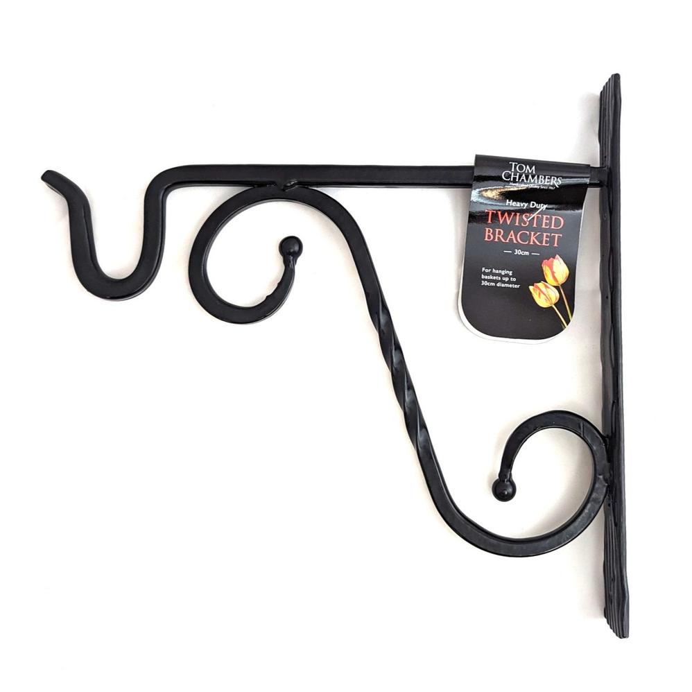 Tom Chambers Twisted Hanging Basket Bracket 30cm offers at £13.99 in Hillier Garden Centres