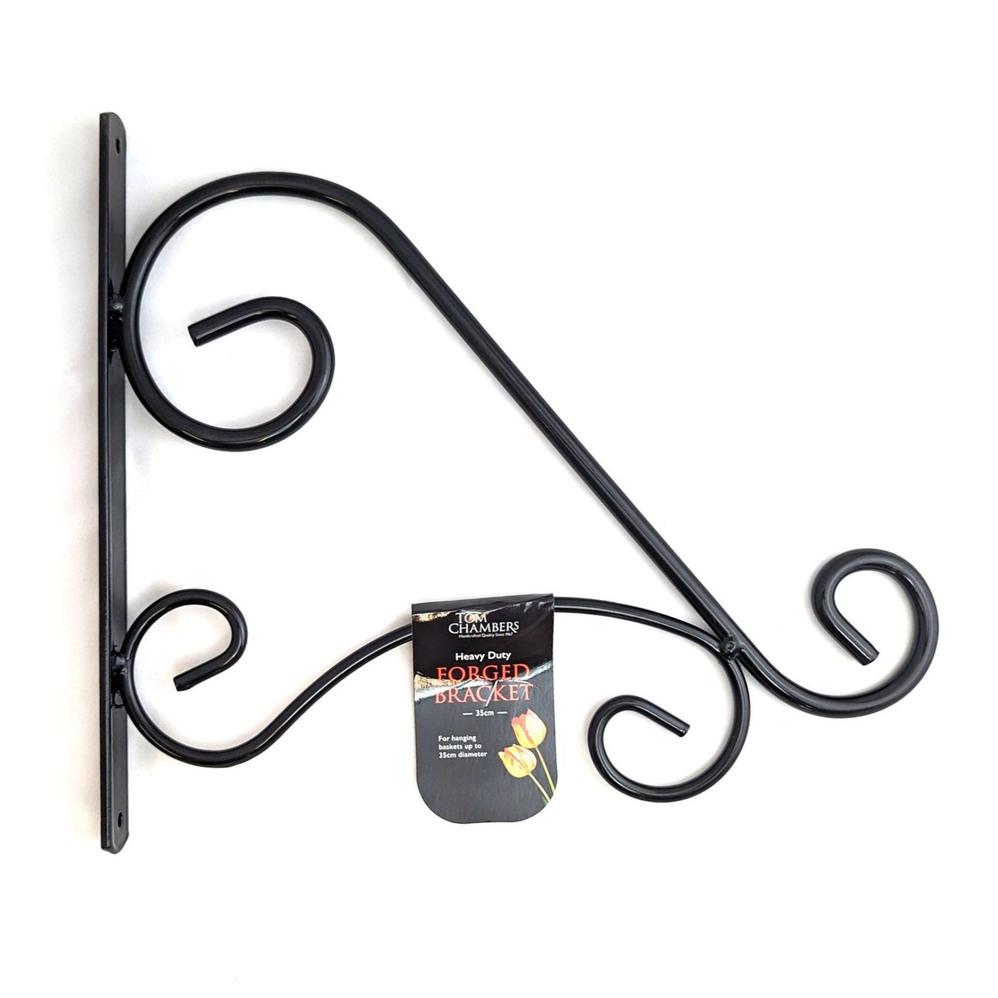 Tom Chambers Forged Hanging Basket Bracket 35cm offers at £10.99 in Hillier Garden Centres