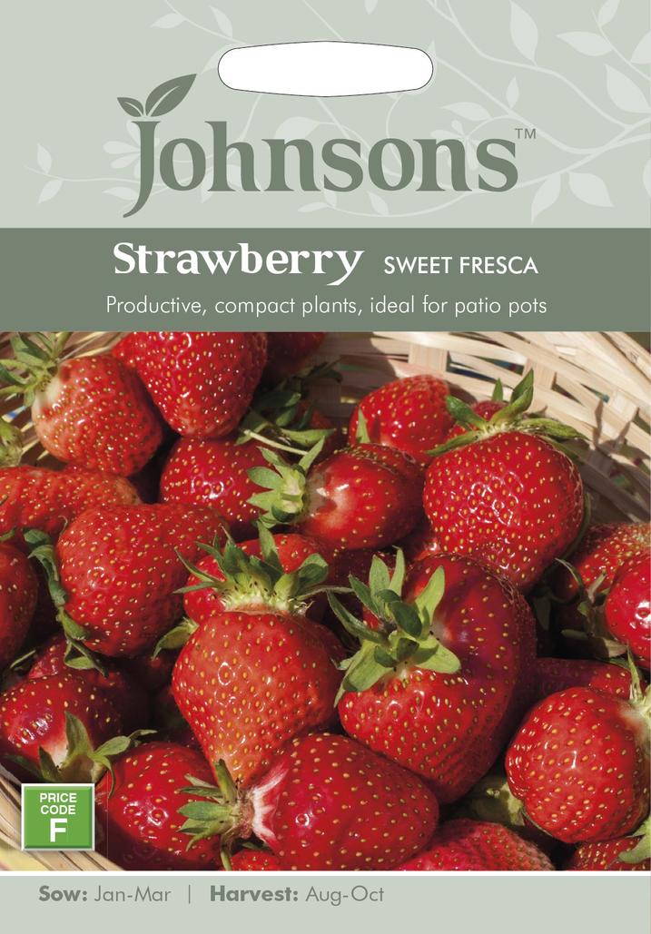 Johnsons Strawberry Sweet Fresca Seeds offers at £3.29 in Hillier Garden Centres