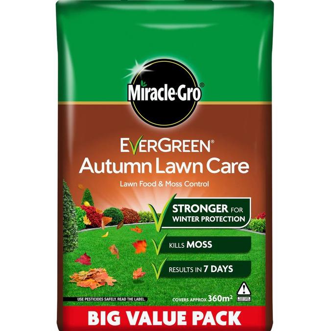 Miracle-Gro Evergreen Autumn Lawn Care 360m² offers at £34.99 in Hillier Garden Centres